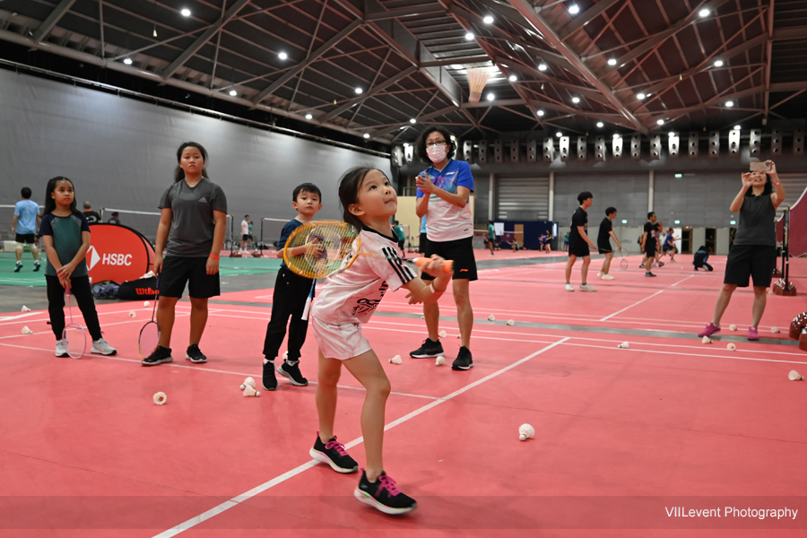 Sports Photographer HSBC Badminton Clinic